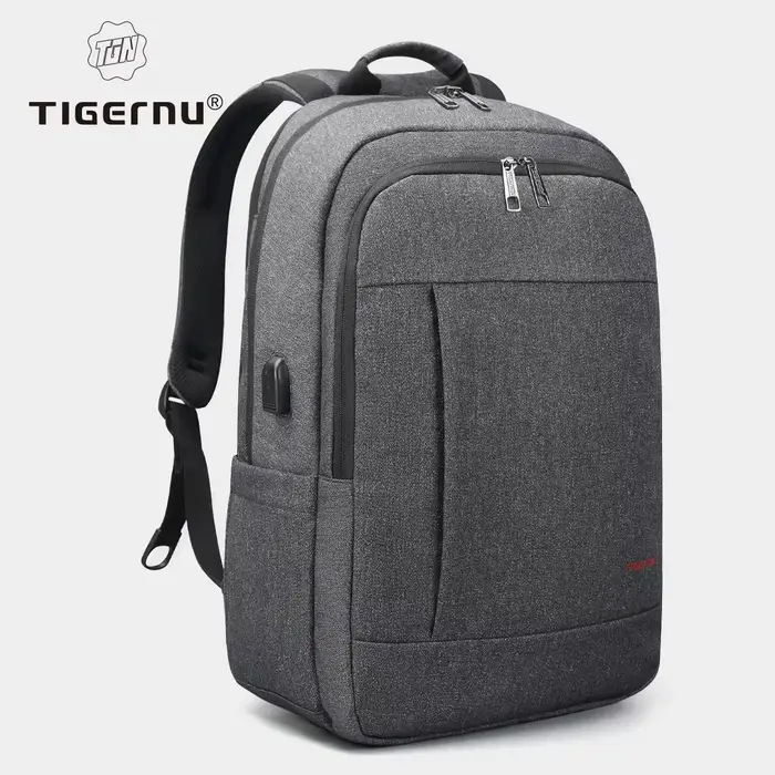 Tigernu-Sac à dos antivol avec chargement USB pour femme