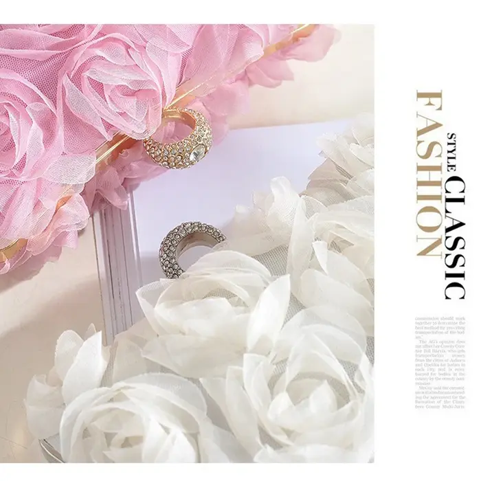 Sac à main pour robe de mariée blanche