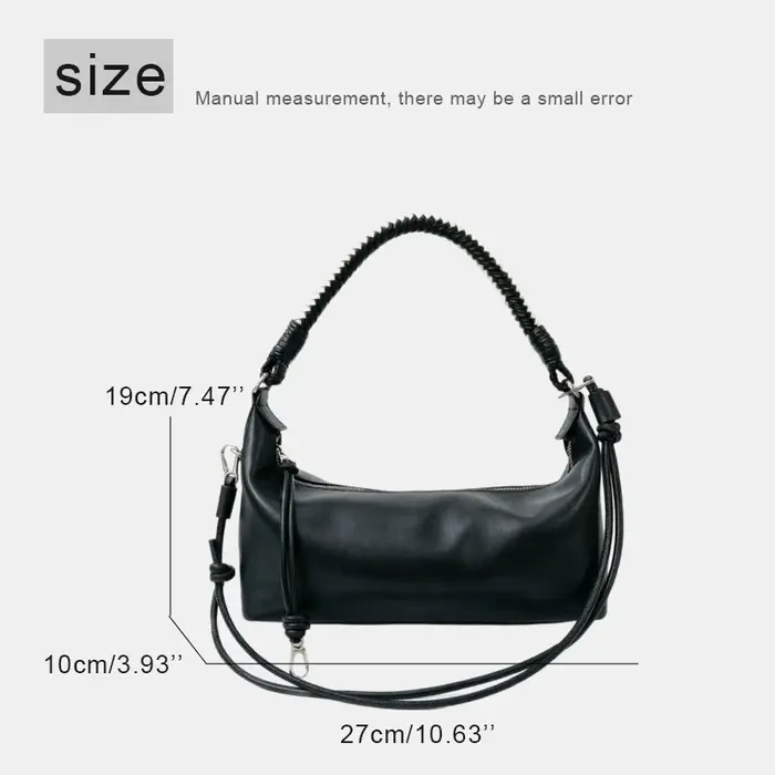 Petits sacs en cuir véritable pour femmes