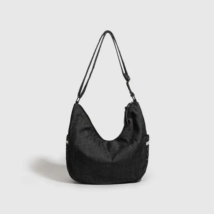 Sac fourre-tout en toile décontracté de grande capacité