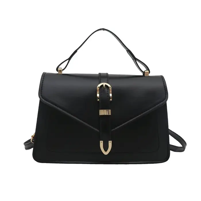 Sac à main élégant à rabat pour femmes, avec poignée supérieure courte, bandoulière réglable, sac à bandoulière élégant pour les trajets quotidiens.