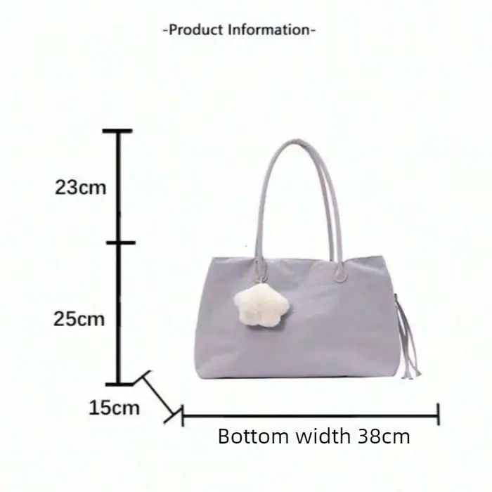Sac fourre-tout en nylon pour femme