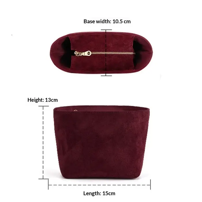 Organisateur de sac en flanelle pour LV All in BB