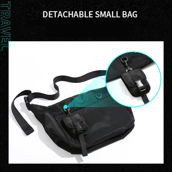 MOYYI coréen hommes sacs de messager femmes voyage décontracté grand Hobo sac étanche en Nylon ordinateur portable