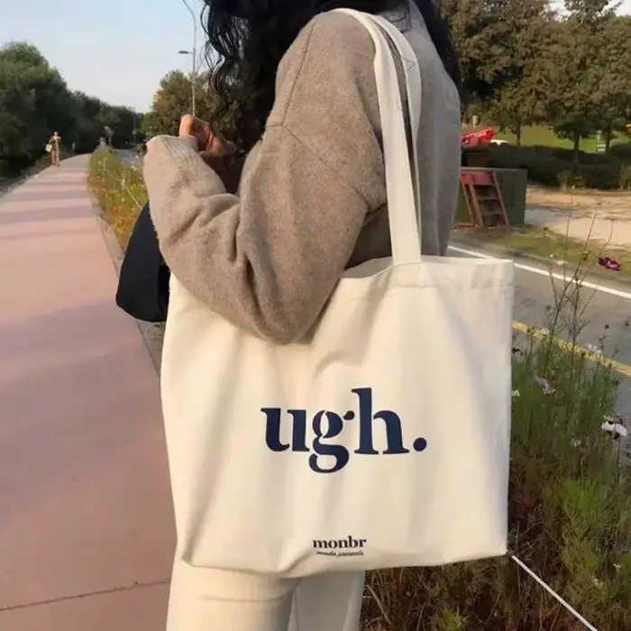 Sac fourre-tout en toile pour femmes, sac à main simple et décontracté de grande capacité pour étudi