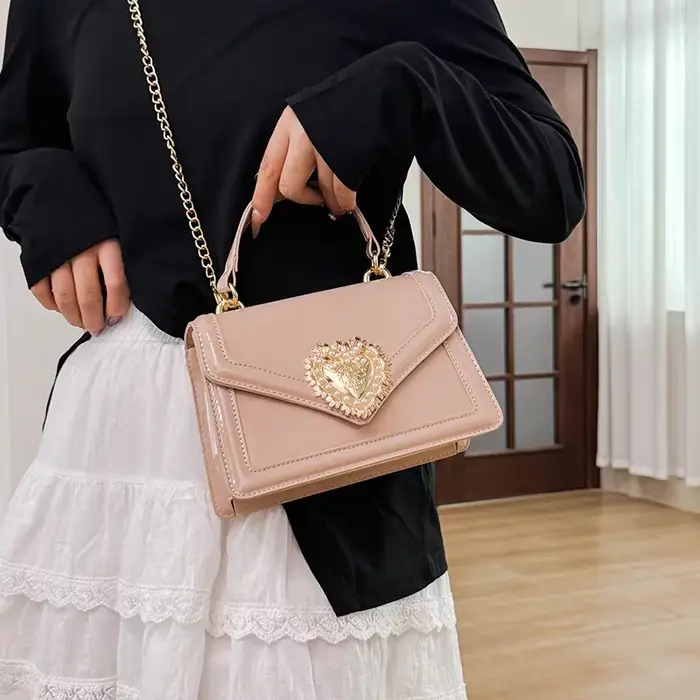 Sacs à main de luxe bordeaux légers pour femmes
