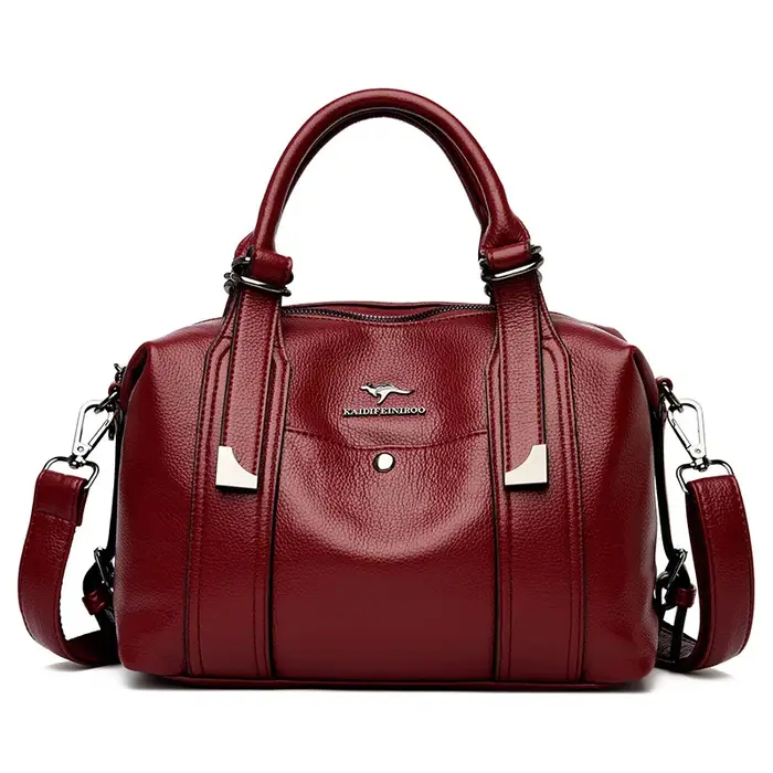 Sac fourre-tout décontracté en cuir pour femme, sacs à main de luxe, grands sacs initiés, grande cap