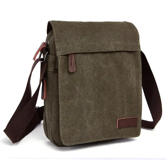 Sac à main décontracté sacs à bandoulière simples Vintage toile mode nouveau 2024 fermeture éclair Ipad sac téléphone