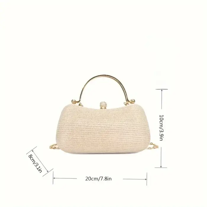 1pc nouvelle mode chaîne sac à main Banquet sac épaule en bandoulière petit sac Unique sac