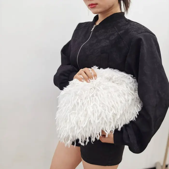 Sac moelleux en plumes