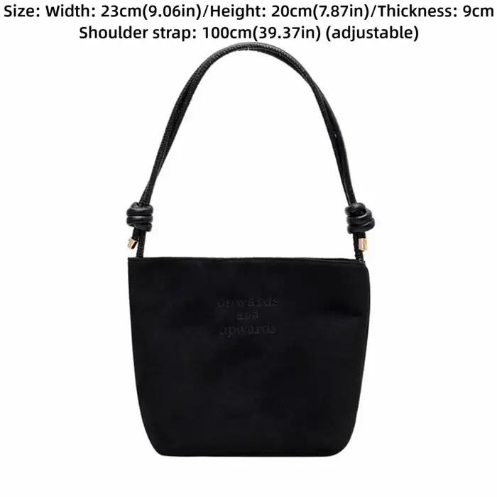 Sac à bandoulière rétro en daim