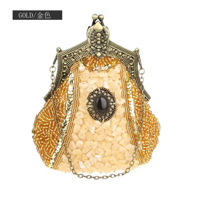 Sac à main rétro à sequins pour femmes