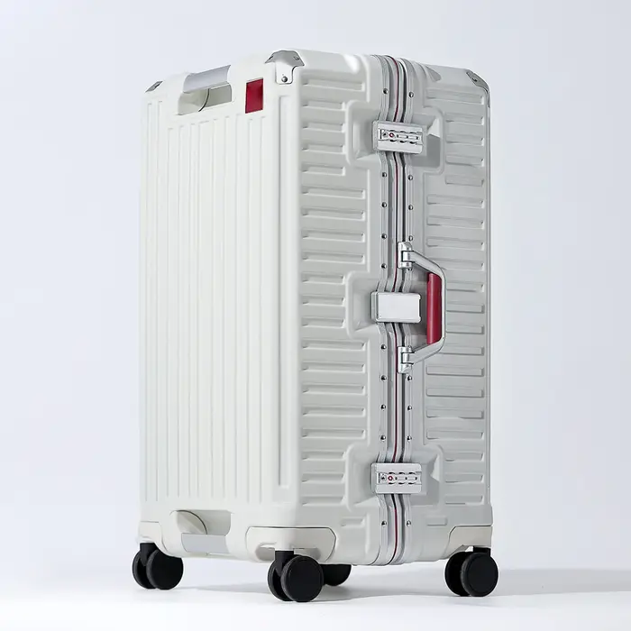 Valise à poignée large valise de voyage hommes 20 24 26 bagage à main femmes PC cadre en aluminium b