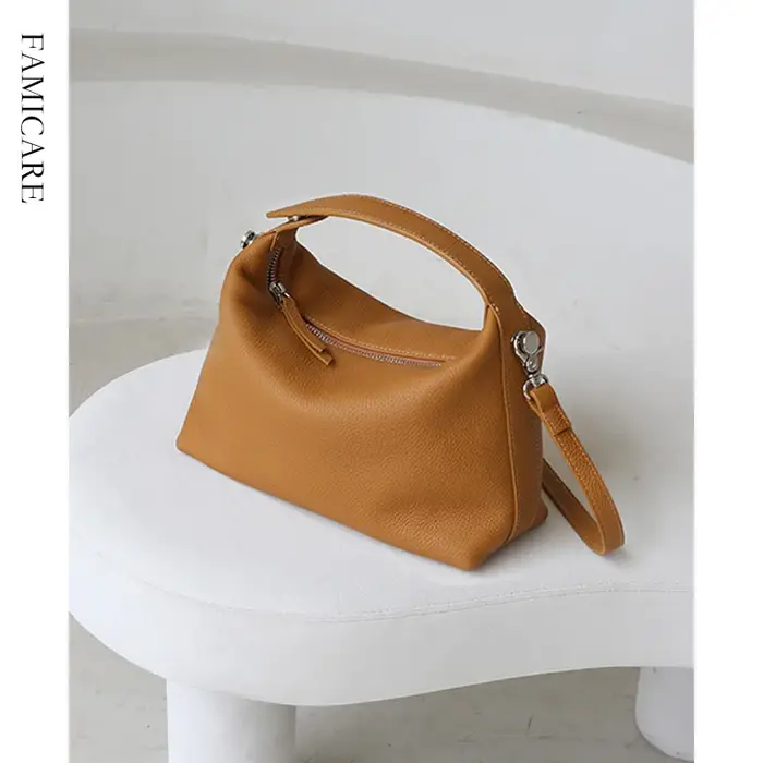 Sac à Main de Luxe en Cuir group Souple pour Femme et Fille, Sacoche à Bandoulière à la Mode, 03/Déc