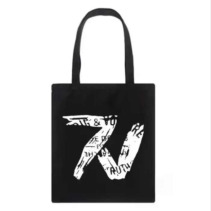V-voltaire ZadigS lettre sac fourre-tout lin tissu épaule Shopper sacs pour femmes Eco pliable réuti