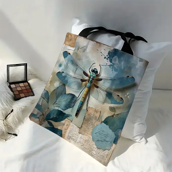 Sac fourre-tout d'art libellule