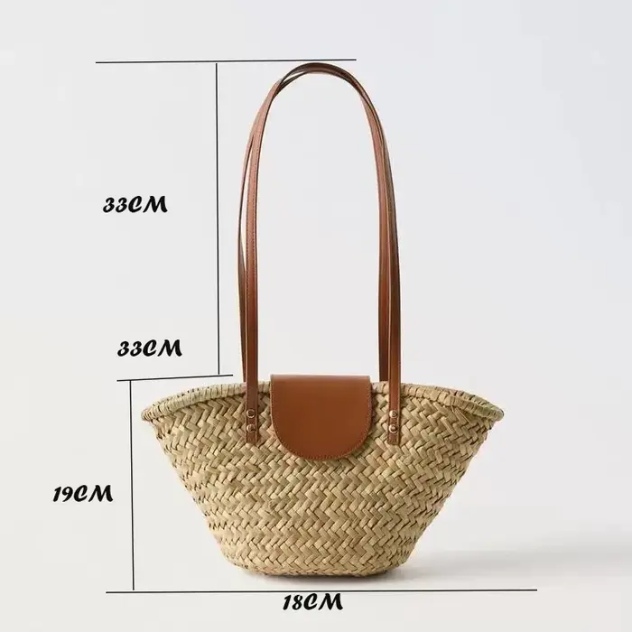 Impression gratuite nouveaux sacs de paille naturelle