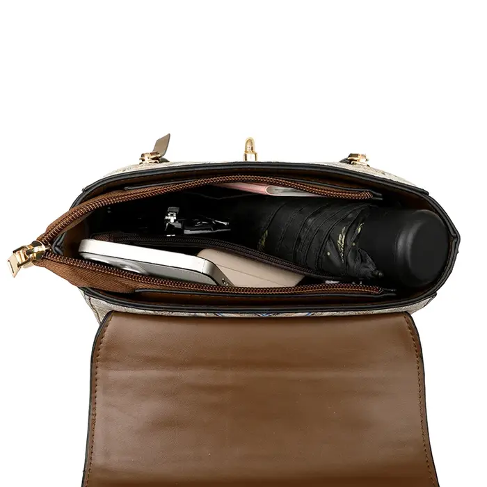 Sac à main en cuir souple de haute qualité pour femmes