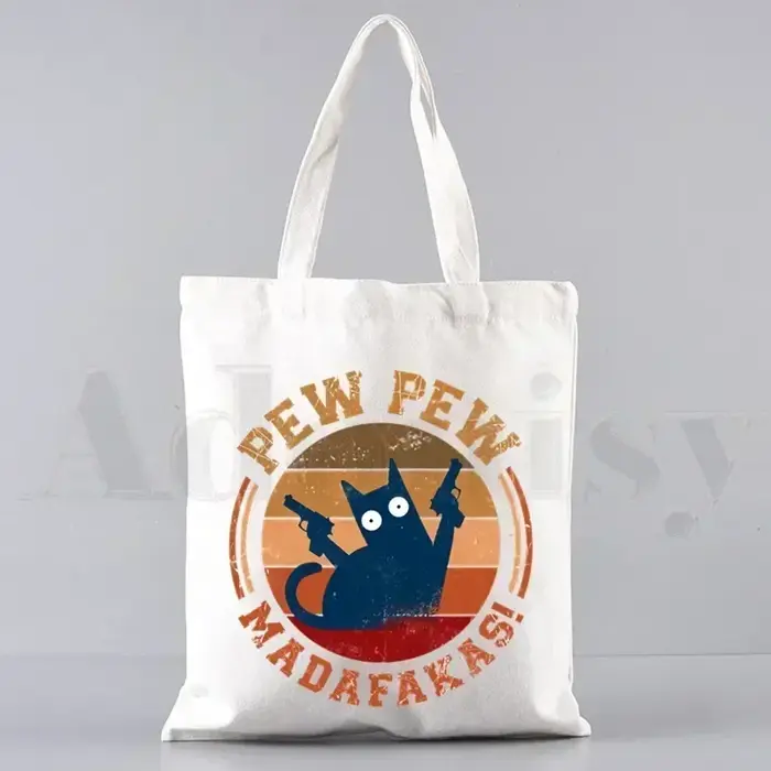 Pew Pew Madafakas sac fourre-tout unisexe sacs en toile