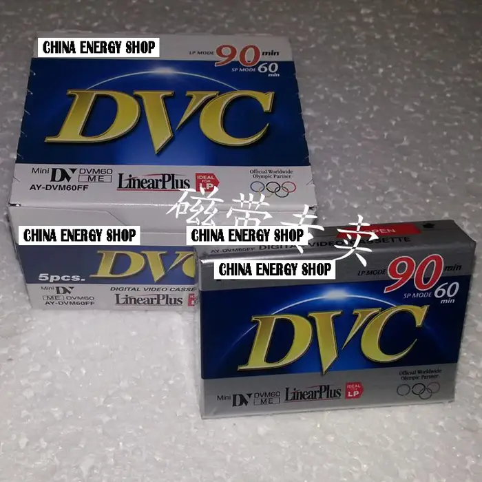 Cassette vidéo numérique de haute qualité, mini-révélateur, 5 pièces, DVM60R3, SP 60MIN LP 90MIN