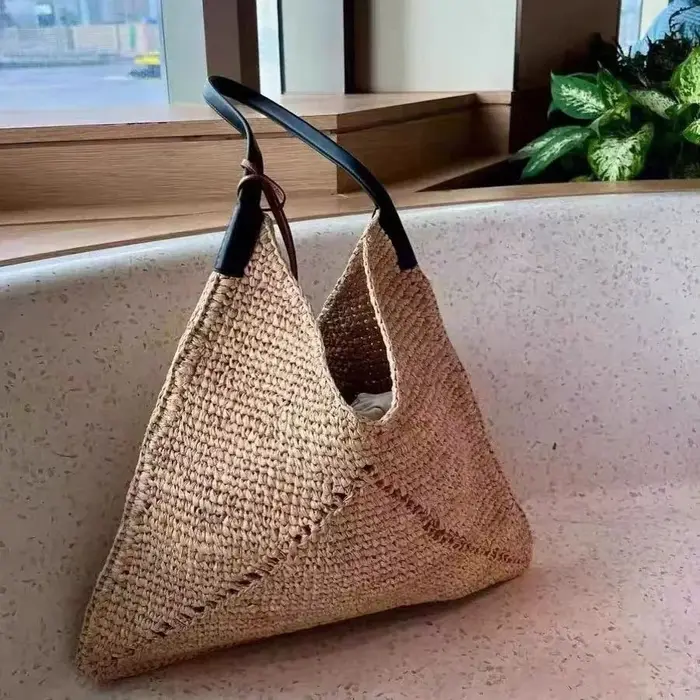 Sac fourre-tout en rotin