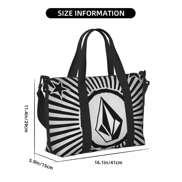 Sac de voyage de plage avec Logo V-Volcom personnalisé