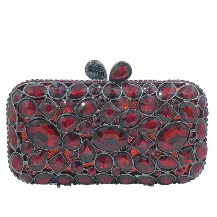 Boutique De FGG Turquoise synthétique Agate pierre sacs De soirée et pochettes pour femmes