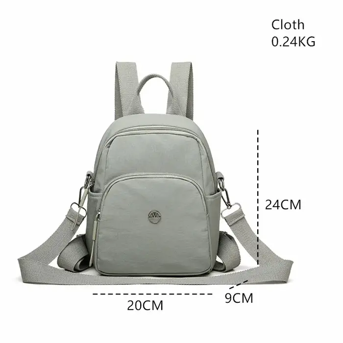 Petit sac à dos léger de voyage décontracté pour femmes