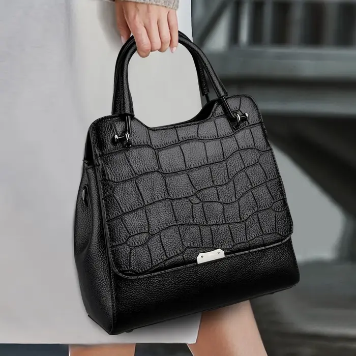 Femmes Vintage seau sac à bandoulière en cuir PU grande capacité sac à main sac à main dames mode sa