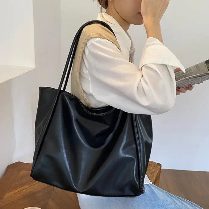 Sac fourre-tout Texture Portable pour femmes