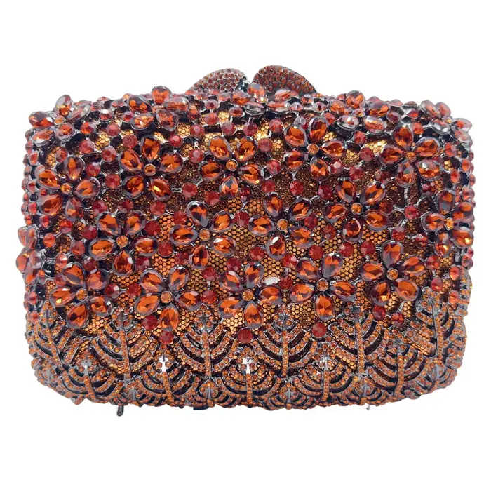 Sac en pierre nouveau lilas incrusté de diamants sac de dîner banquet fête mariage diamant femmes sac