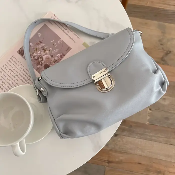 CGCBAG-Sac à Main en Cuir PU Souple pour Femme, Sacoche Esthétique de Styliste de Marque de Luxe, à