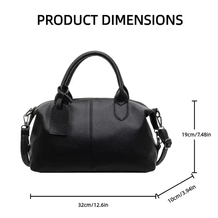 Sac fourre-tout vintage pour femmes, couleur unie simple, grande capacité, sac à main, sac bandoulière pour femmes, sac à main décontracté pour le quotidien et les voyages.
