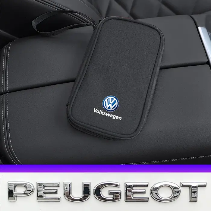Sac de rangement portable pour câble de voiture