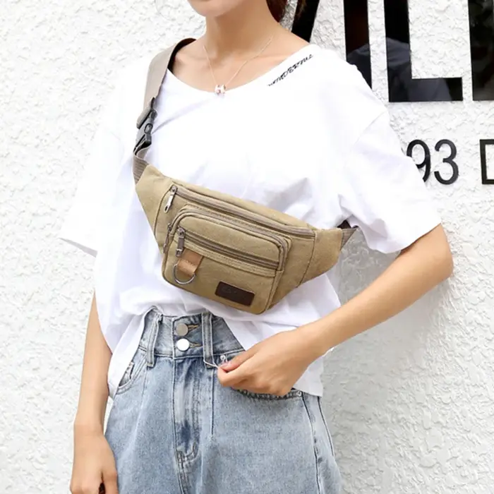 Sac de poitrine en toile