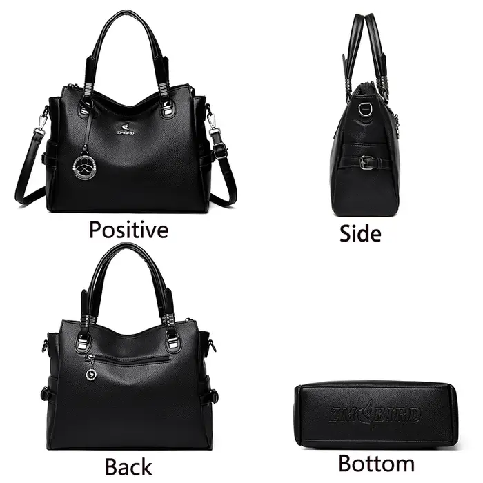 Sacs à main de luxe en cuir souple pour femmes