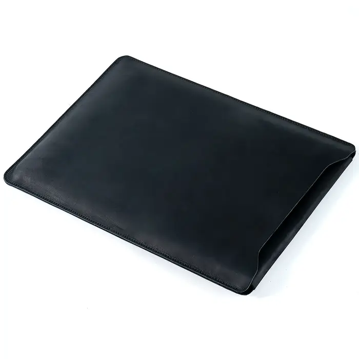 Sac d'ordinateur en cuir adapté aux ordinateurs portables Apple Huawei de 12 pouces, 13 pouces, 14 p