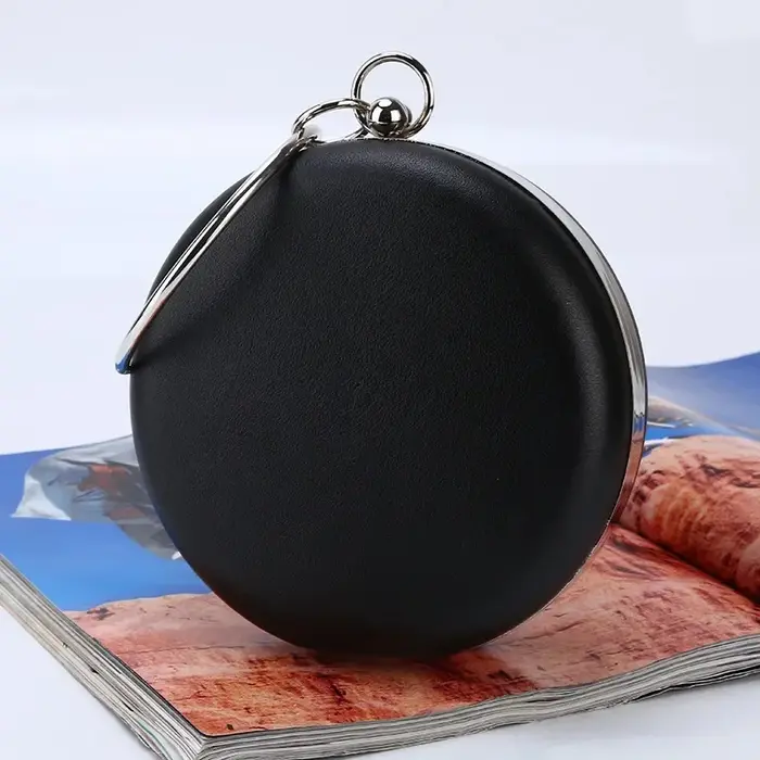 Sac de soirée rond fait main