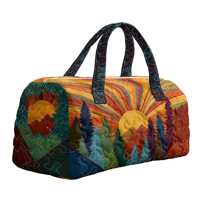 Sac de voyage matelassé GF Vintage Camper unisexe