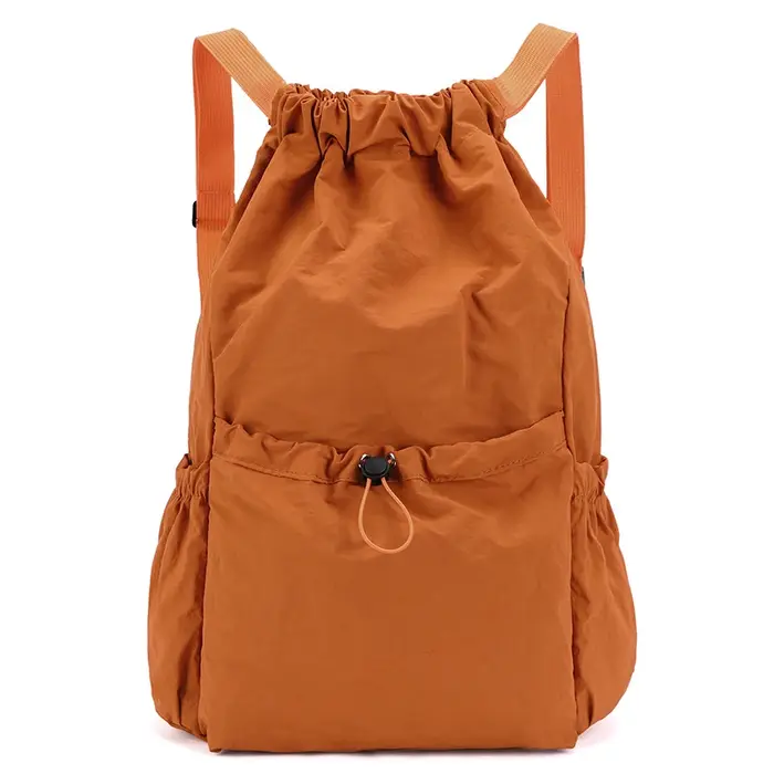 Sac à dos pliable avec cordon de serrage