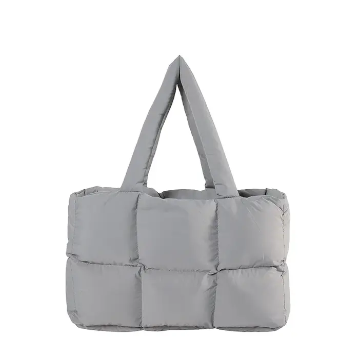 Sacs à main fourre-tout matelassés à carreaux pour femmes, sac à bandoulière rétro tendance à carrea