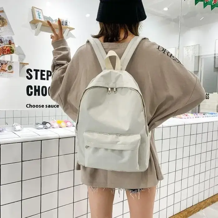 Sac à dos spacieux informel ; Convient à l'école et au déplacement ; Sac à dos unisexe pour ordinate