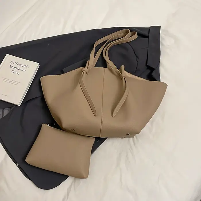 Sac à main de luxe en cuir PU souple pour femmes
