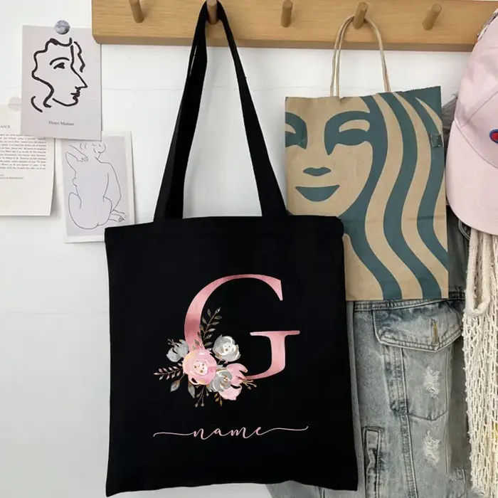 Sac à bandoulière personnalisé avec nom pour femmes