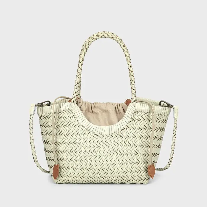 Sac en paille tressé 2026 – Sac à main de plage pour les vacances d'été