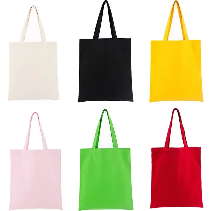 Créez votre propre design avec ce sac cadeau blanc réutilisable