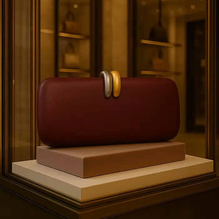 Sac à bandoulière bordeaux pour femmes, pochette de soirée avec chaîne, Design élégant, sac à main,