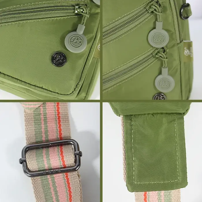 Sac à bandoulière multi-poches pour femmes