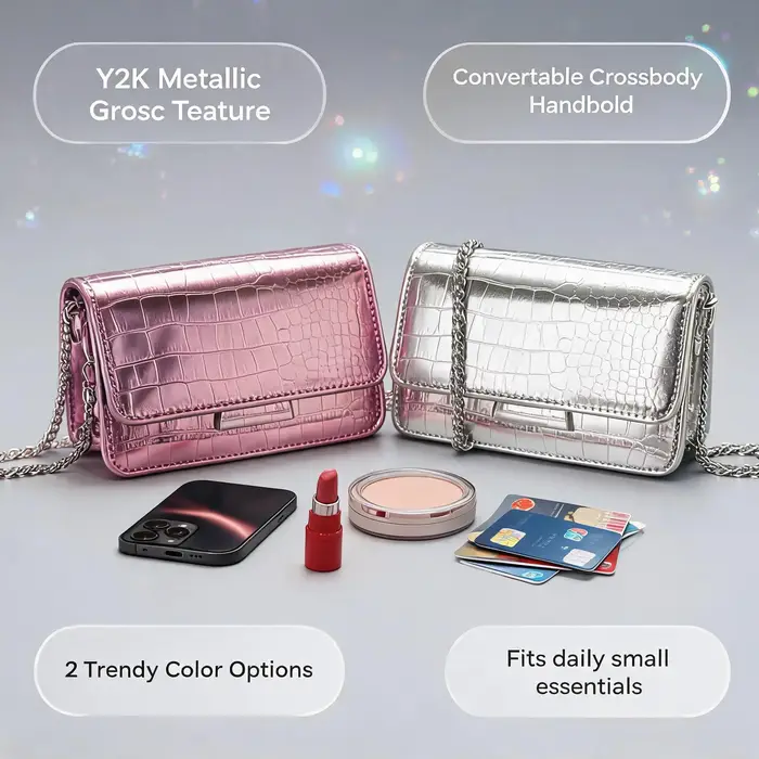 Sac à bandoulière carré mini pour femme