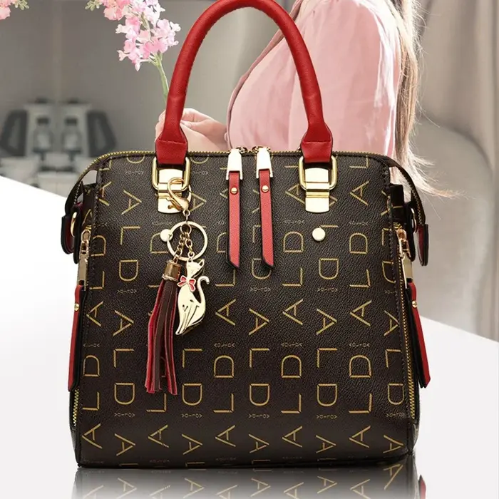 Sac à poignée Vintage pour femmes d'âge moyen de luxe sacs à main